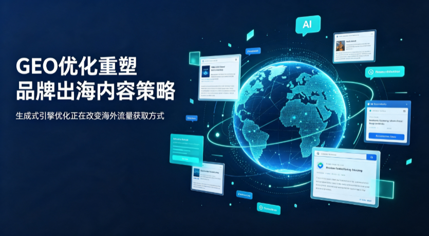合水县AI 时代 GEO 兴起，品牌出海内容策略迎来重大调整